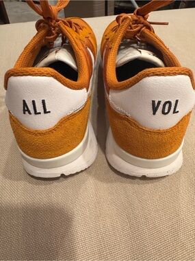 Custom Nike Internationalist "ALL VOL" Burnt Orange Sneakers Women’s 9